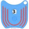 FACULX Contatore Golf Meccanico 4x4cm Nero Contatore Golf Meccanico | Meccanismo meccanico, per punteggio per preciso, foro per foro, nero o , plastica durevole