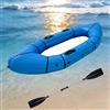 ZengHeBloom Kayak Gonfiabile 2 Posti In PVC Ultra Leggero - Packraft Compatto Per Pesca E Fiumi Calmi, Gonfiaggio Rapido, Incl. Pagaie, Pompa, Borsa E Kit Riparazione