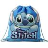 Disney Stitch Sacca Sportiva Bambini e Bambine 30x26 cm - Zainetto a Coulisse con Cordoncino - Borsa per Asilo, Scuola, Palestra, Ginnastica, Piscina e Tempo Libero