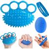 Deeploom Set per allenare le mani e le dita, per allenare le mani, palla a forma di riccio, morbida palla antistress, per adulti per terapia delle mani per artrosi, tunnel carpale