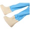 Lioaeust Waders Pesca Giovani Con Stivali Integrati Impermeabili In PVC Per Bambini E Ragazzi Taglie 24-36