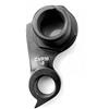 Qklyxr 2 Pezzi Gancio deragliatore Posteriore for Bicicletta | for Cervelo, CVR18-3 DRH-WMN112 DRH-RAT Disc Road Frame S3 per C3 C5 R3 R5 S5 Carbon Mech Dropout