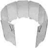 HNULGVI Paravento Fornello Campeggio Mini Parabrezza con Borsa in Tessuto | Set fornello da campeggio for esterni, accessori for pentole, parabrezza con perno 9 pezzi