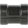 FACULX Adattatore Attacco Manubrio 31.8mm a 25.4mm Lega | Converti 31.8mm in 25.4mm, lega d'acciaio per forte, nero opaco, installazione rapida, peso minimo