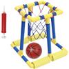 Genérico Canestro da basket per piscina, gioco sportivo per genitori e figli | Anello da basket per piscina, per bambini, scuola, cortile, spiaggia, palestra, parco, lago, famiglia, adulti