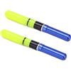 XUXHOU Esche LED da Pesca Galleggianti Notturne Alta Sensibilità Plastica | Design Luminoso Verticale, Resistente All'Acqua, Ribaltamento Rapido, Include Batterie CR322, Ideale per Crappie e Walleye