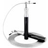 KQFCAZRE Corda da Salto con Manici in Silicone a Rotazione Fluida Corda da Salto Professionale Leggero Speed Jump Rope per Esercizi Cardio, Nero