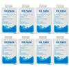 Générique Gel Ice Pack, Cooling Vest Insert, Reusable Sheet, 4-Pack, Long | Lasting Cold Retention, Flessibile Freezable Design, Summer Cooler Accessory for Running Outdoor Work Beach Fishing Food