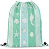 Generic Sport String Zaino Marine Life Sacchetti sport 36x42cm | Sacca Zaino Sportiva poliestere Borsa con coulisse per Regalo yoga Festa
