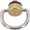 Zeroupshop Gancio per lampada da tenda in ottone massiccio, design | Struttura in ottone massiccio, resistenza antiruggine, interfaccia filettata da 1/4, si adatta alla maggior parte delle