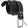 Generic Cintura per pesi da immersione, cintura per pesi per apnea, immersioni in apnea, cintura regolabile in silicone, antiscivolo, accessorio per immersioni in apnea (130 x 4 cm)
