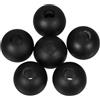 SAFIGLE 6 pezzi Terminali Cavo Puleggia Palestra in Acciaio e Nylon nero | Accessori per Macchine Ginniche, per Attrezzature da Fitness, Uso su Cavi e Pulegge