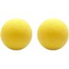 Generic Palla da badminton da 7,5 cm in schiuma silenziosa per interni | Il design micro poroso altamente elastico offre rimbalzi reattivi per trapani a reazione solo, coordinazione occhio-mano e