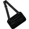 HEMOTON Sacca da Golf Portatile Mini in Nylon Nero per Wedge e Putter | Trasporto a Tracolla, Si Ripiega Piccola, per Campo Par 3, Istruttori e Deposito nel Bagagliaio