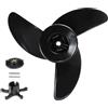 RATCHROLL MGA089B Elica 3 Pale per Motore Trasversale per MotorGuide Diametro Moto. 3.5 Elica Macheta III per Motore Trasversale per MotorGuide R3 55lb,W55,Xi5 36v,75 Wireless Trolling Motor