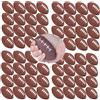 TBobboeitody Pallone Calcio Football Americano 6-48Pezzi,Palle di Schiuma 10.2cm | Palline di Spugna Morbida,Palline da Calcio Antistress per Bambini e Adulti,Regalo di festa,Per Ufficio,scuola,famiglia
