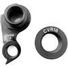 Qklyxr 2 Pezzi Gancio deragliatore Posteriore for Bicicletta | for Cervelo, CVR18-3 DRH-WMN112 DRH-RAT Disc Road Frame S3 per C3 C5 R3 R5 S5 Carbon Mech Dropout