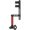 Alksubbm Portaombrelli portatile per ciclismo | uscite, braccio a morsetto pieghevole, base girevole, installazione quotidiana