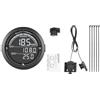 FACULX Computer Bici Wireless GPS Velocità Cadenza IP67 | GPS wireless, modalità velocità/cadenza, schermo per hd leggibile, 6 mesi, IP67 impermeabile