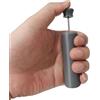 Generic Esercitatore del Pollice Braccio di Ferro Allenamento Pollice Rafforzatore | Attrezzo per Presa Mano Per Arrampicatori, Pesisti, Pianisti, Uomini, Casa, Ufficio, Appartamento, Palestra, Gara Grigio