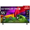 Smart TV LG 55NU800B3LA 55 Pollici — NanoCell 4K, Processore α7 Gen9 A