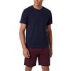 Aseniza Pigiami Uomo Estivi Pigiama da Uomo Estivo Corto Cotone Manica Corta Set Due Pezzi con Scollo a V Leggero