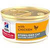 Hill's Science Plan Hill's Cat Science Plan Sterilised Mature Adult 7+ Mousse con Pollo - 85 g