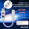 WAPUNO JCALLY JM6 Pro CX31993 Hifi DAC da tipo C a 3,5 mm Decodifica audio digitale Amplificatore per cuffie portatile DAC tipo C a 3,5 mm LXDA AMP