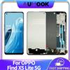 AUMOOK 6.43 "LCD Per OPPO Trova X5 Lite 5G CPH2371 Display LCD Touch Screen Digitizer Assembly Con Telaio TFT AMOLED LCD parti di riparazione