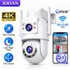JOOAN 4K HD 5G Wifi PTZ Telecamera Esterna 4MP Doppia Lente Doppio Schermo Auto Tracciamento Telecamera IP Protezione di Sicurezza CCTV di Sorveglianza