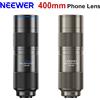 zacuto NEEWER LS-78 Obiettivo Teleobiettivo per Telefono 400mm con Clip Filettata da 17mm per Smartphone iPhone/Samsung/Xiaomi 15/Vivo/Oppo