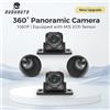 MEKEDE Magazzino UE DUDUAUTO Telecamera panoramica a 360 gradi AHD 1080P Sensore MIS2031 Telecamera per auto con vista a 360 gradi Telecamera anteriore, posteriore, sinistra e destra Telecamera di