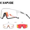 KAPVOE Occhiali da ciclismo fotocromatici a colori Occhiali da sole da corsa per esterni Occhiali da sole da ciclismo MTB Occhiali sportivi da escursionismo alla moda