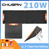 CHUBAN Pannello solare flessibile da 200 W Pannello solare IP68 impermeabile in silicio monocristallino 210 W per campeggio in barca da fattoria domestica
