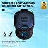 Eye4U Altoparlante Bluetooth esterno indossabile IPX7 Altoparlanti con microfono sportivo portatile impermeabile Altoparlante clip-on Chiamata/Musica per Android IOS