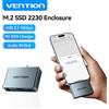 Vention Custodia SSD Vention 2230 M.2 NVMe Custodia SSD USB C 3.2 Gen2 10Gbps M.2 con porta audio PD 100W per iPhone 17 iPad MacBook Laptop