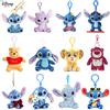 Potdemiel Peluche Disney 100% Originale: Stitch, Re Leone Simba, Scrump, Angel, Lotso, Winnie, Giocattoli di Peluche Cartoon, Regalo di Compleanno per Bambini