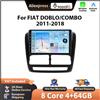 Podofo per FIAT DOBLO 2010-2015/COMBO 2011-2018 CarPlay Wireless per Apple Android Auto Autoradio GPS FM WiFi BT Stereo RDS EQ