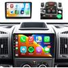 Mopect Autoradio Android 15 per Fiat Ducato 2005-2023 Citroen Jumper Peugeot Boxer con Carplay Wireless, Android Auto, Lettore Multimediale e Bluetooth