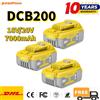 powtree Batteria al Litio DCB200 da 7000mAh per Dewalt 18V/20 Volt MAX, Compatibile con 18V DCB203 DCB184 DCB182 180 DCB181 DCB182 DCB201 DCB206 /Caricabatterie