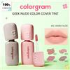 COLORGRAM GEEK NUDE COLOR COVER TINT, Finitura Opaca e Cremosa, Lunga Durata e Non Secca la Pelle, Uso Quotidiano, Cosmetico Coreano, Trucco Coreano