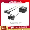 WALKSNAIL Kit CADDX Walksnail Avatar GT2 VTX, Sistema di Trasmissione Digitale HD Max 2W, Doppia Antenna, Portata 20KM, FPV per Droni e Auto RC