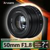 7artisans Obiettivo 7artisans APS-C 50mm F1.8 a Messa a Fuoco Manuale per Fotografia di Ritratti con Attacco Sony E A6000 Fujifilm XF XT-30 XE-4