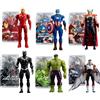 ZDTDS Statuetta da Collezione 18cm Originale Leggendario Thanos Hulk Iron Man Spider-Man Gwen Miles Morales Scatola Portaoggetti Personaggio Giocattolo Eroe Vengatore