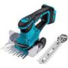 NONE Tagliasiepi a batteria 2-in-1 da 18V compatibile con Makita 18V, cesoia elettrica portatile per erba e arbusti, attrezzo da giardino per taglio siepi senza batteria e caricabatterie