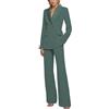 Botong Doppio Petto Donne Vestito 2 PC Business Pantaloni Abiti Vestito Elegante Casual Smoking Formale