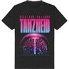 Electric Callboy TANZNEID Cover Uomo T-Shirt Nero 100% Cotone Regular