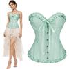 SilverChry Corsetto per Donne, Corsetto Stringivita, Bustino Donna Elegante, Bustier Donna Corpetto Top, Corsetti Bustino Vintage Gotico