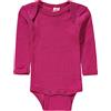 Engel Natur, Body per Bambini a Maniche Lunghe, 70% Lana (kbT), 30% Seta