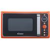 CANDY - Forno Microonde con Grill DIVO G20CO Capacità 20 Litri Potenza 700 Watt Colore Arancione